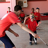 jump rope in Africa international jump rope international rope skipping Mike Fry Michael Fry Dar International School Dar es Salaam  Tanzania East Africa