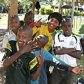 jump rope in Africa international jump rope international rope skipping Mike Fry Michael Fry Moshi Tanzania East Africa Sello Sethunya Zee Keolebogile Mokolopo Keo Tuna Haki Amani Children's Home Centre