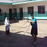 jump rope in Africa international jump rope international rope skipping Mike Fry Michael Fry Tanzania East Africa