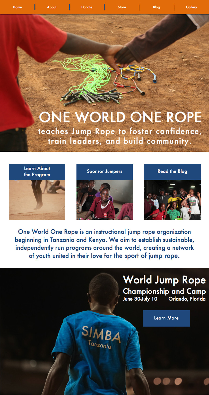 One World One Rope Home Page